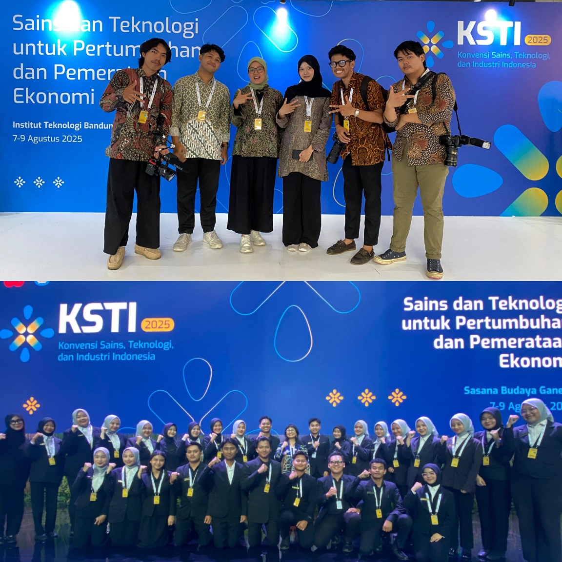 Unisba All Out Dukung KSTI 2025 di Sabuga ITB