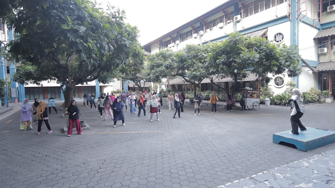 Senam Sehat 3IKB Jadi Ajang Silaturahmi Keluarga Besar Unisba