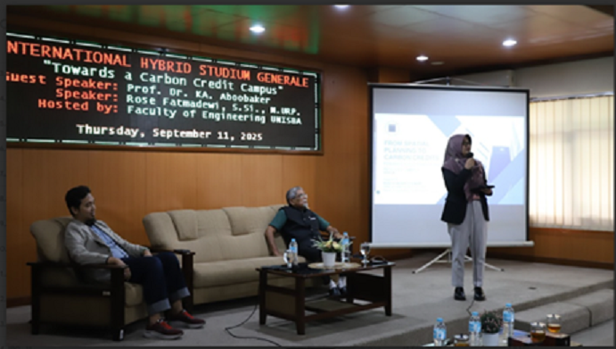 Unisba Gelar Seminar Internasional “Campus Carbon Credit Initiative”, Dorong Kampus Hijau dan Berkelanjutan