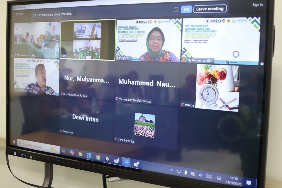 Unisba Kuatkan Sinergi Akademik dan Industri Lewat FGD Kurikulum Akuntansi Berbasis Teknologi Informasi