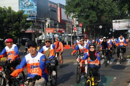 Keceriaan Fun Bike 2025 Iringi Milad ke-67 Universitas Islam Bandung