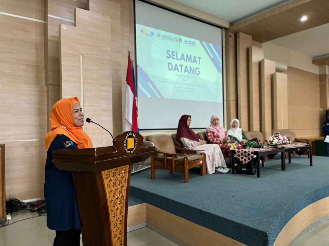 LSP Unisba Perkuat Kompetensi Asesor Lewat Workshop dan Momen Pisah Sambut Dewan Pengarah