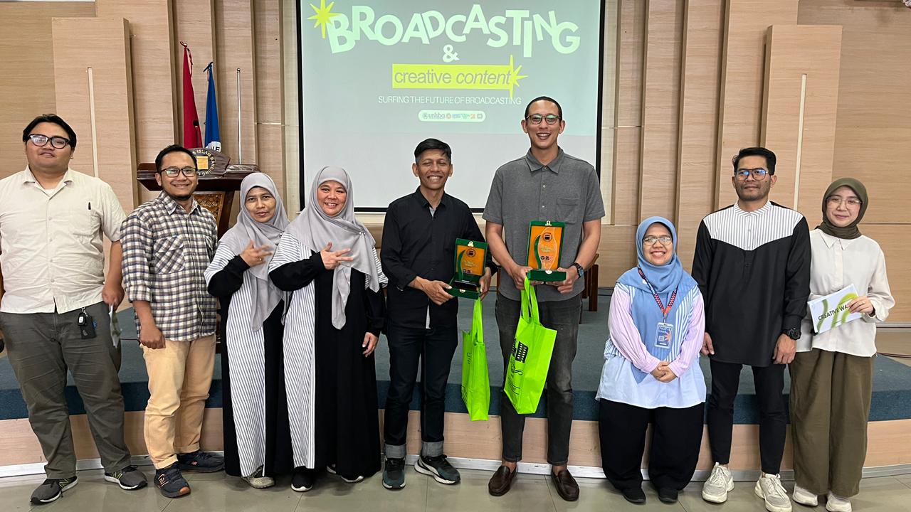 Fikom Unisba dan Voks Radio Bersinergi Hadirkan “Creative Waves”, Bahas Kreativitas dan Transformasi Dunia Broadcasting