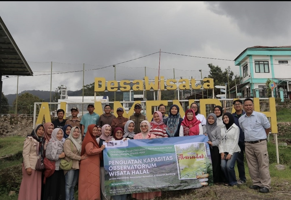 Unisba Dampingi Desa Alamendah Jadi Pusat Wisata Halal Berbasis Komunitas